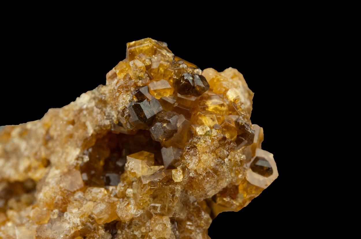Grossular With Vesuvianite On Fassaite