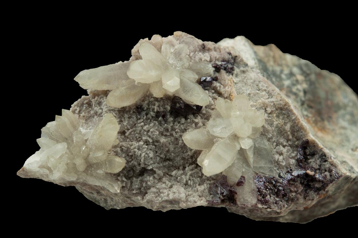 Proustite & Quartz