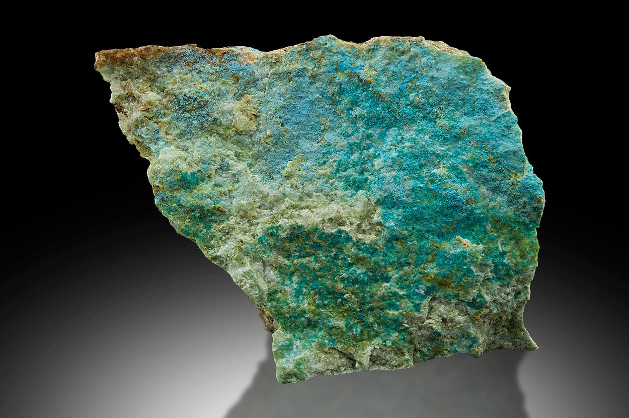 Spangolite With Connellite