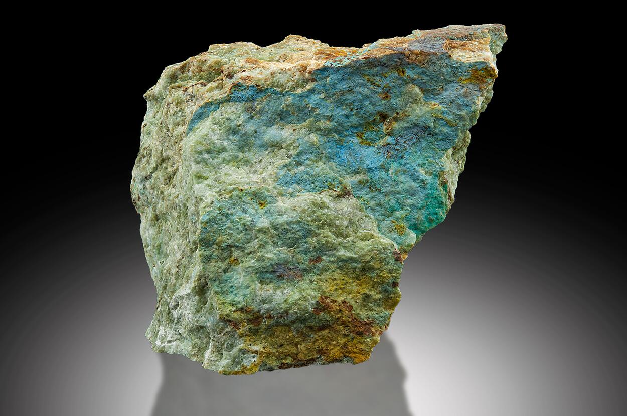 Spangolite With Connellite