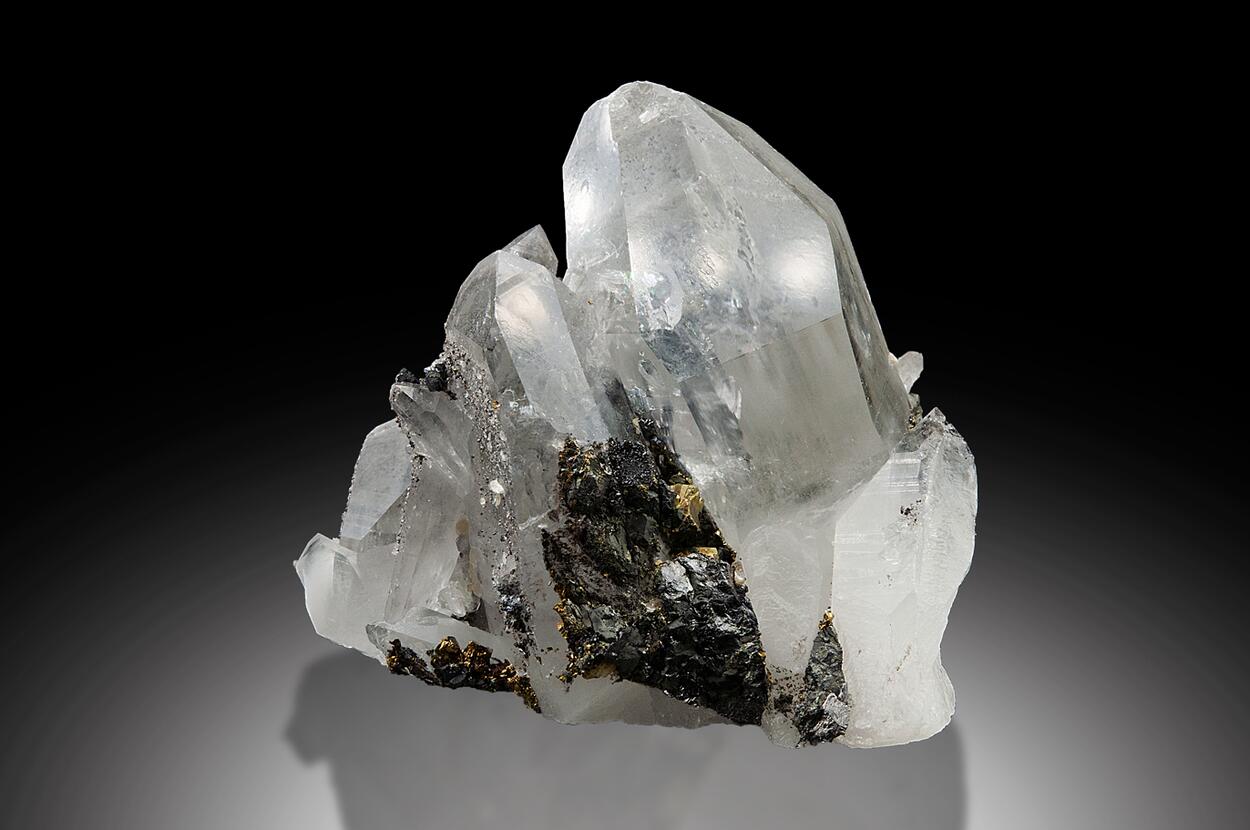 Bournonite On Quartz