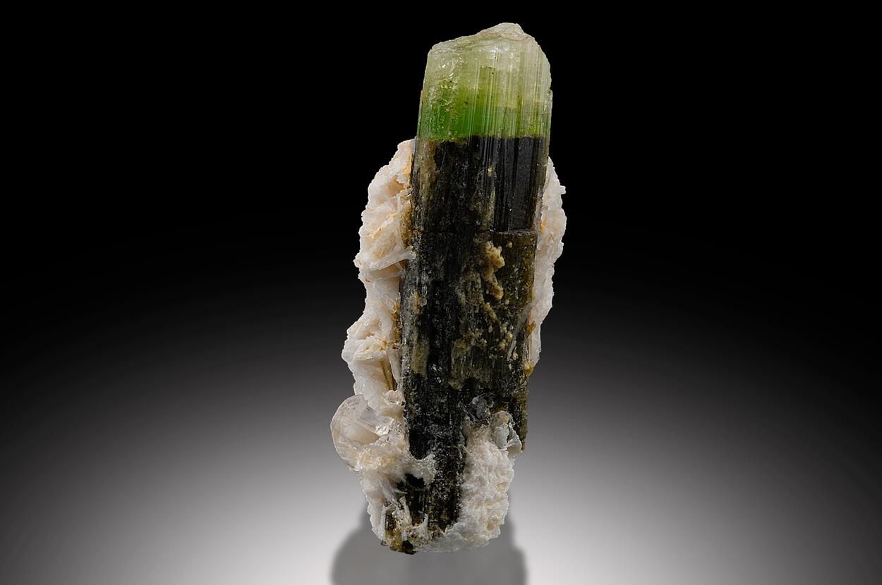 Elbaite Topaz & Albite Var Cleavelandite
