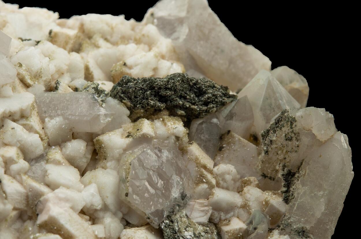 Zinnwaldite Smoky Quartz Orthoclase & Albite