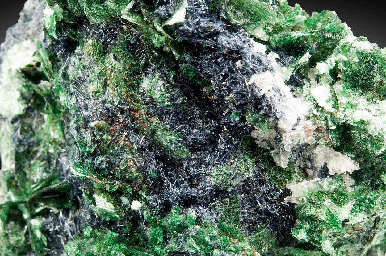 Glaucophane With Muscovite Var Fuchsite