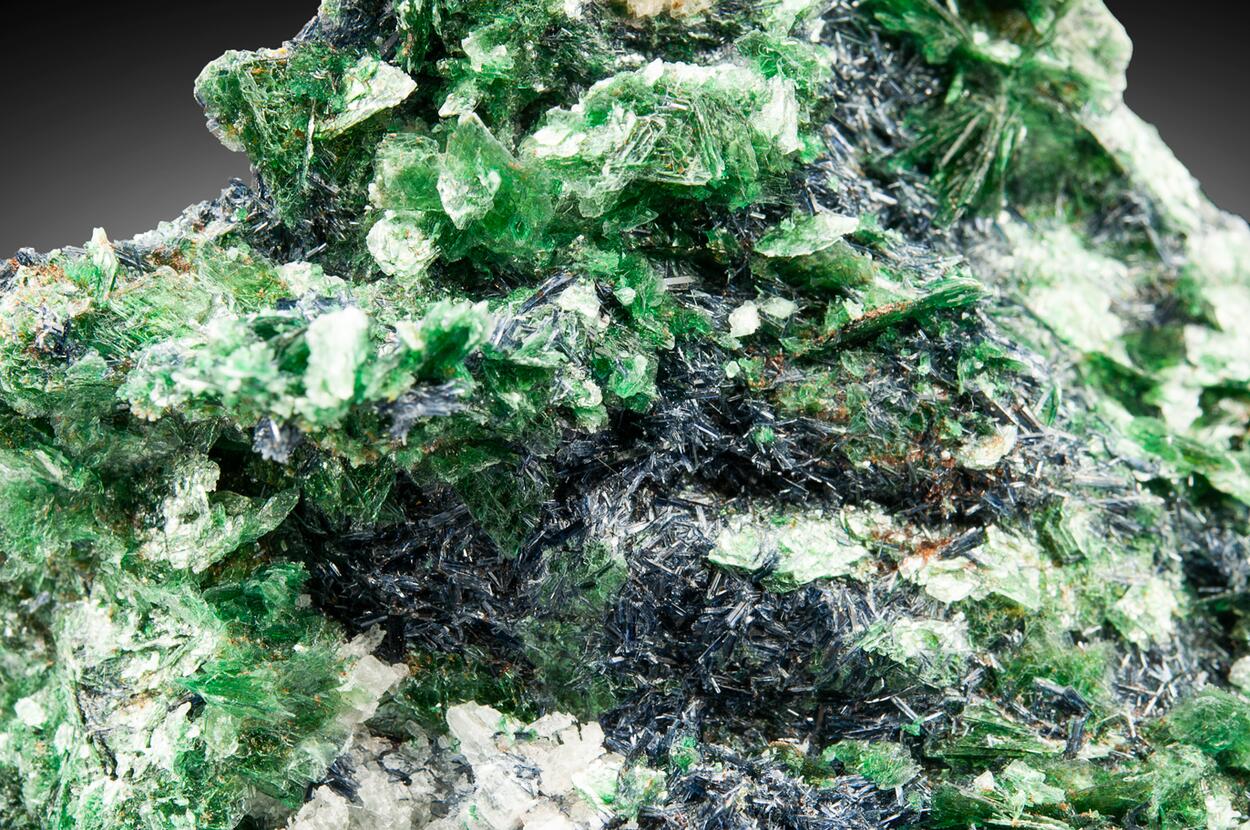 Glaucophane With Muscovite Var Fuchsite