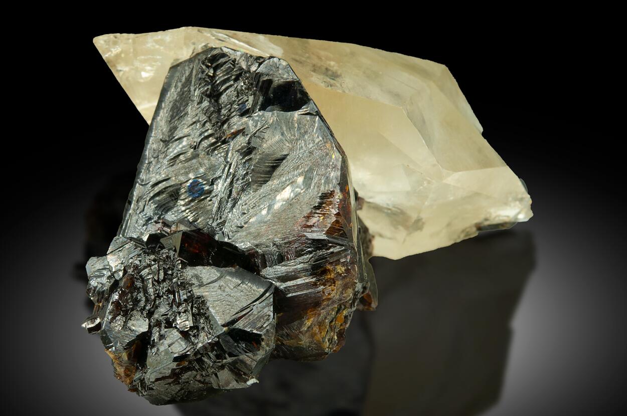 Sphalerite & Calcite