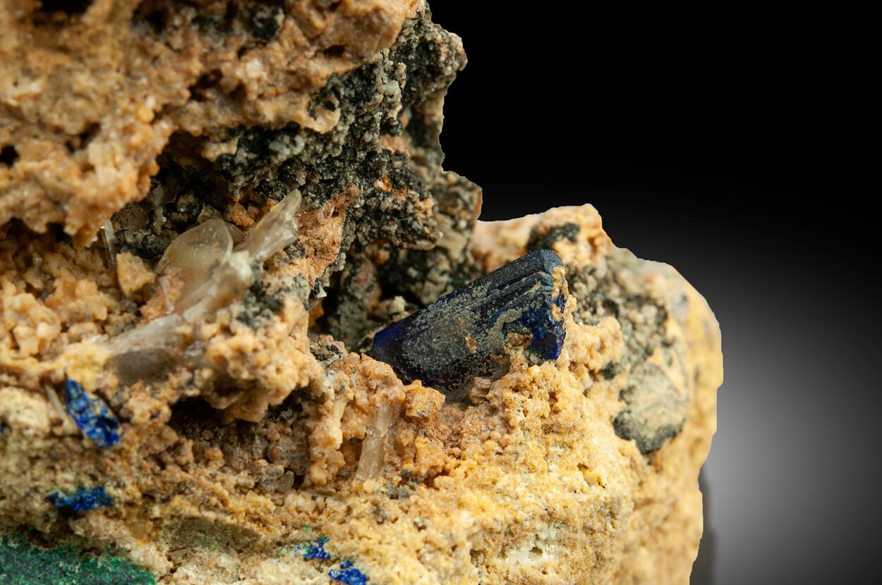 Azurite Cerussite & Malachite