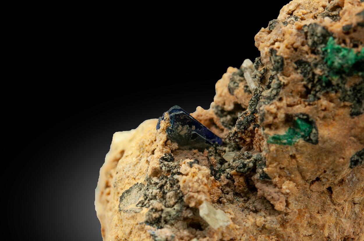 Azurite Cerussite & Malachite