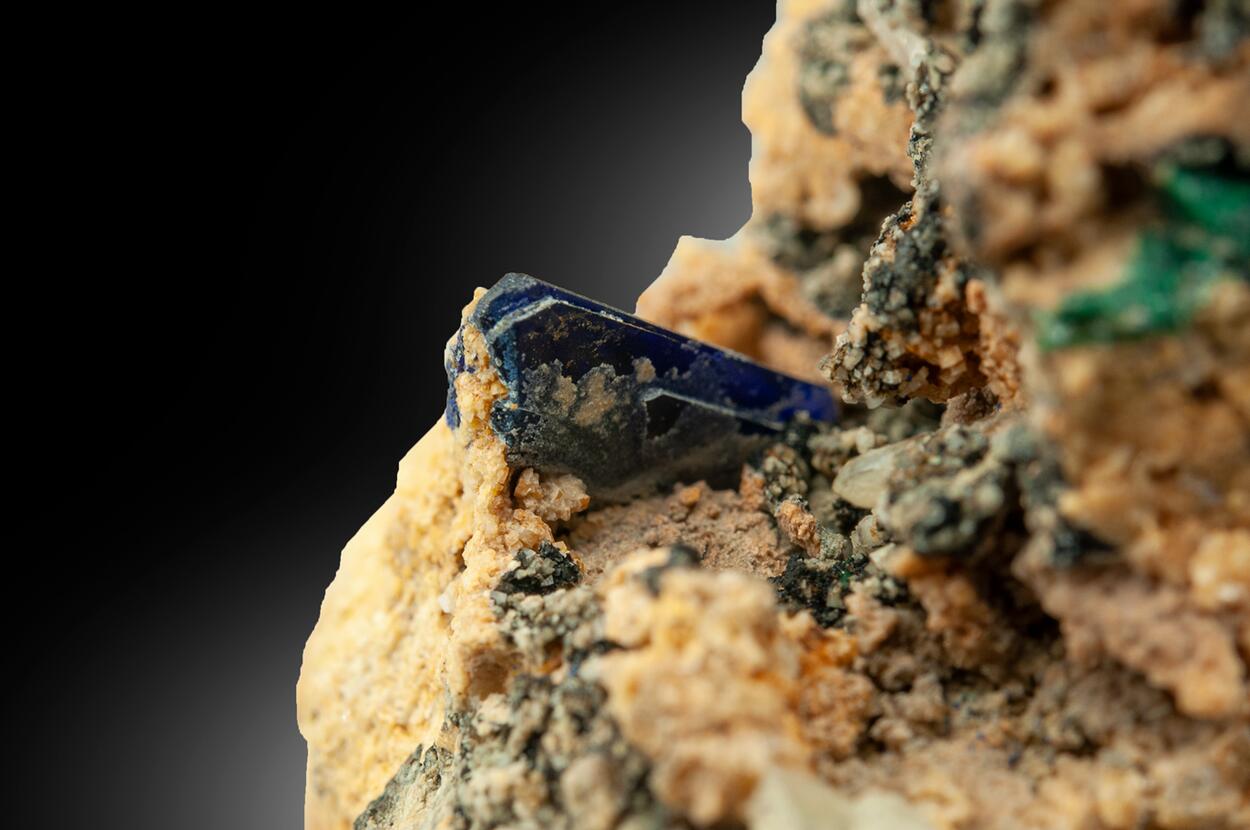 Azurite Cerussite & Malachite