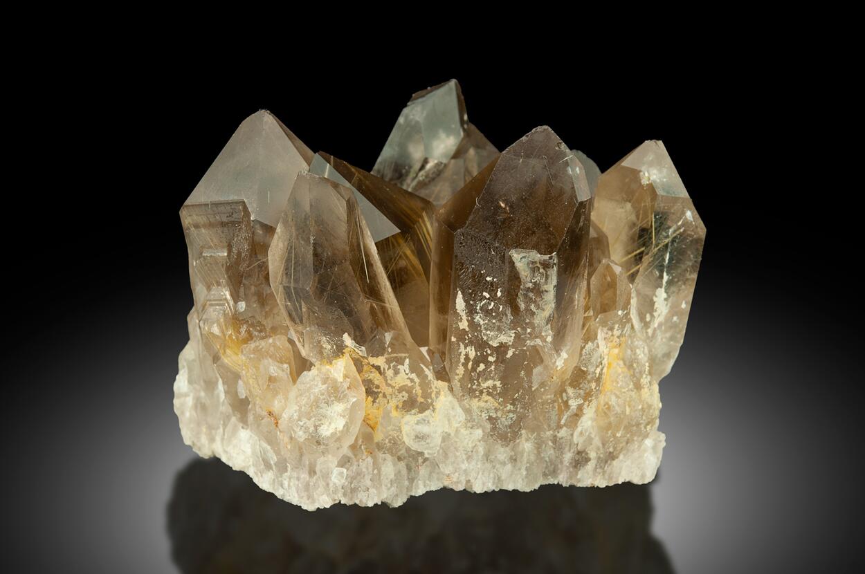 Smoky Quartz With Rutile