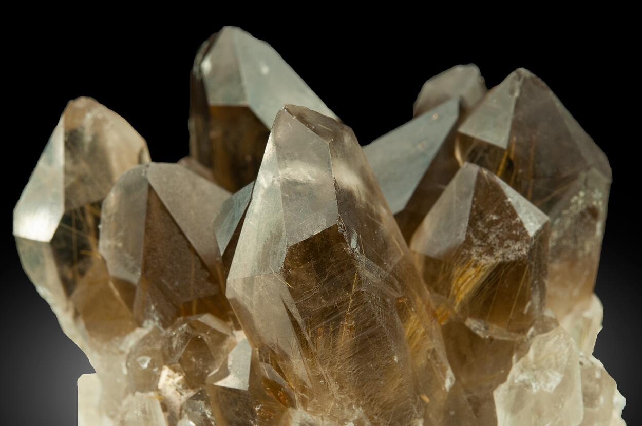 Smoky Quartz With Rutile