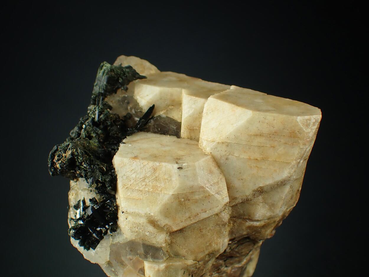 Microcline Aegirine & Smoky Quartz