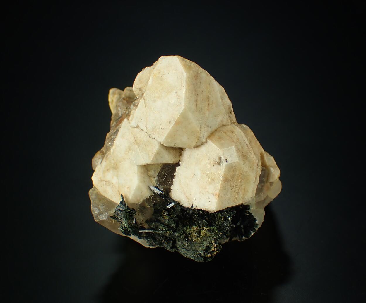 Microcline Aegirine & Smoky Quartz