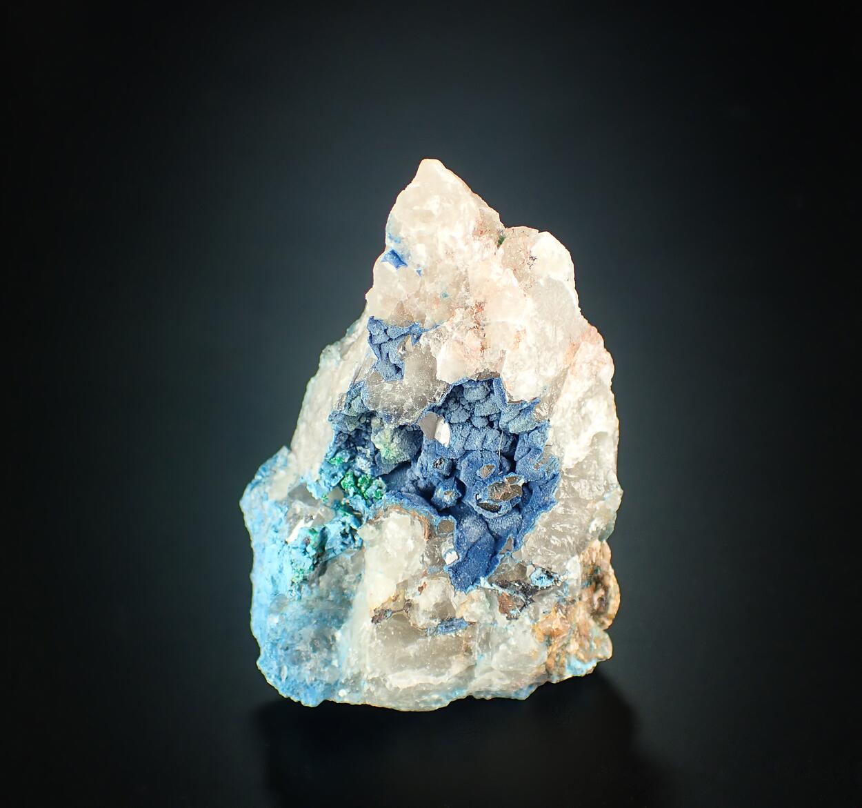 Shattuckite Malachite & Quartz