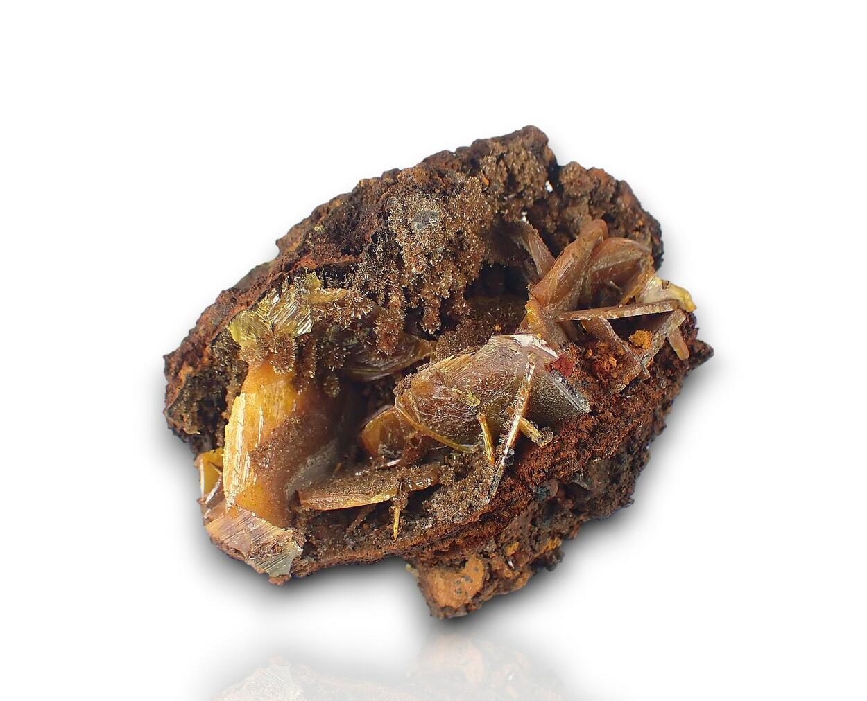 Wulfenite & Endlichite