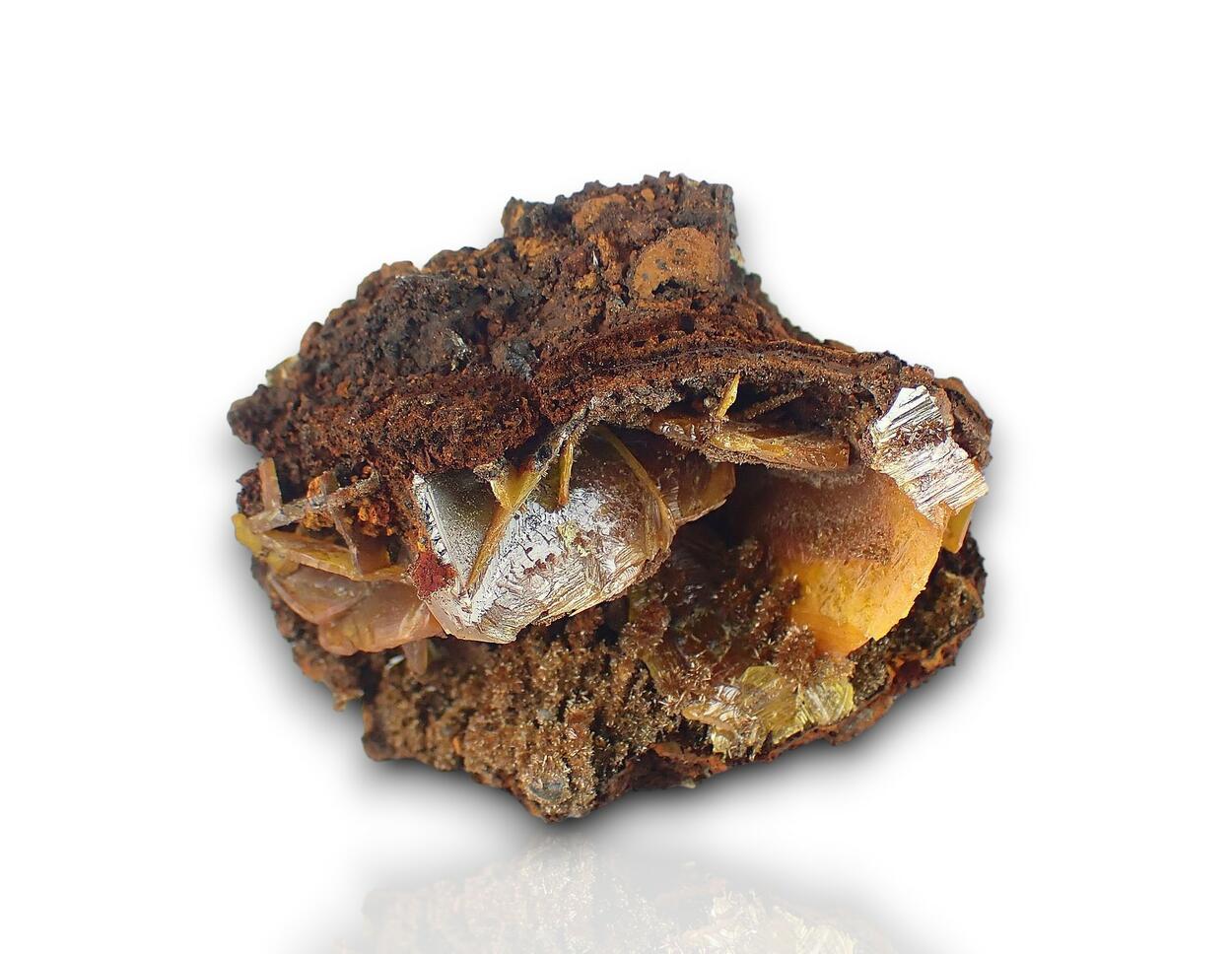 Wulfenite & Endlichite