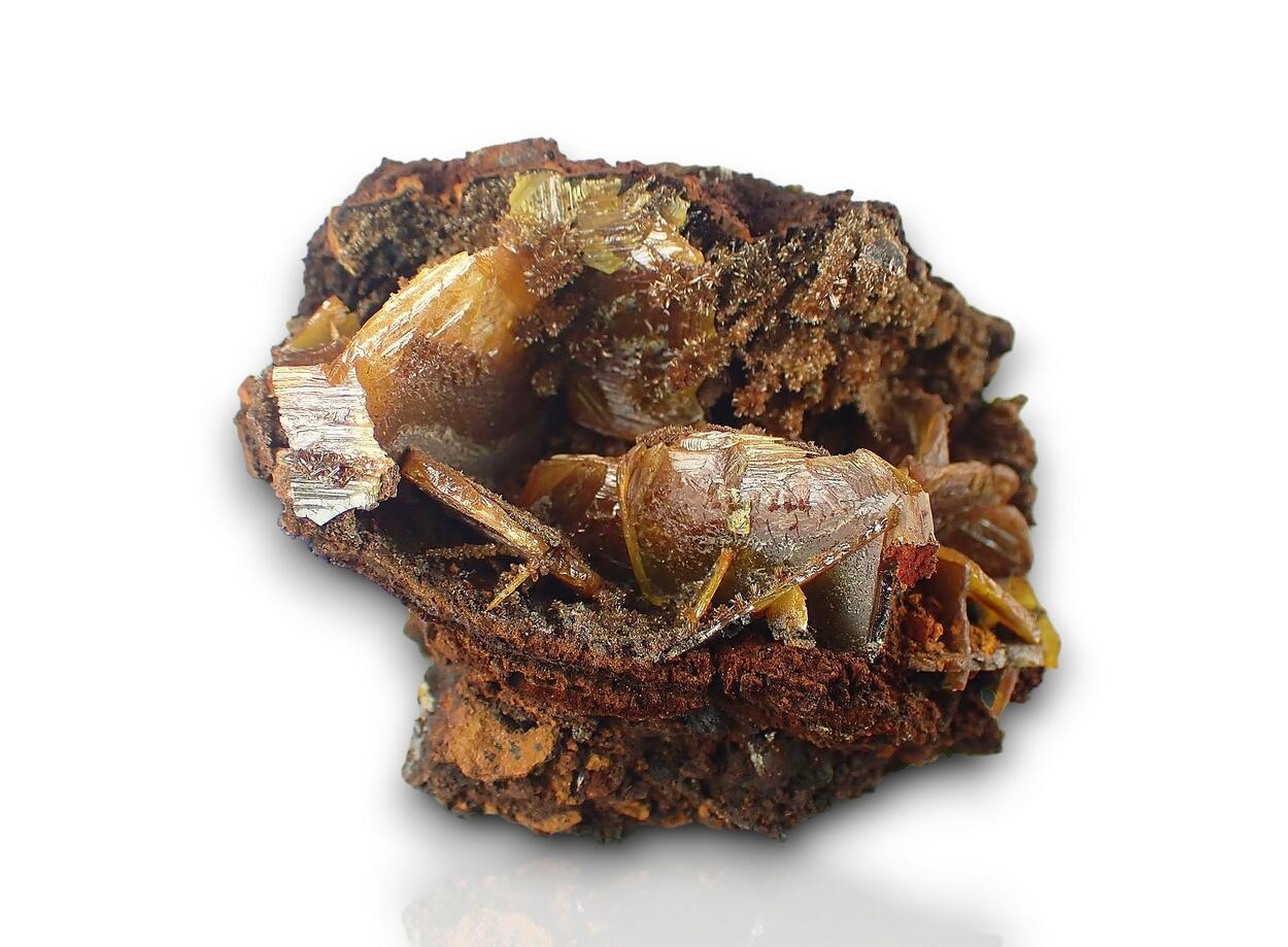 Wulfenite & Endlichite