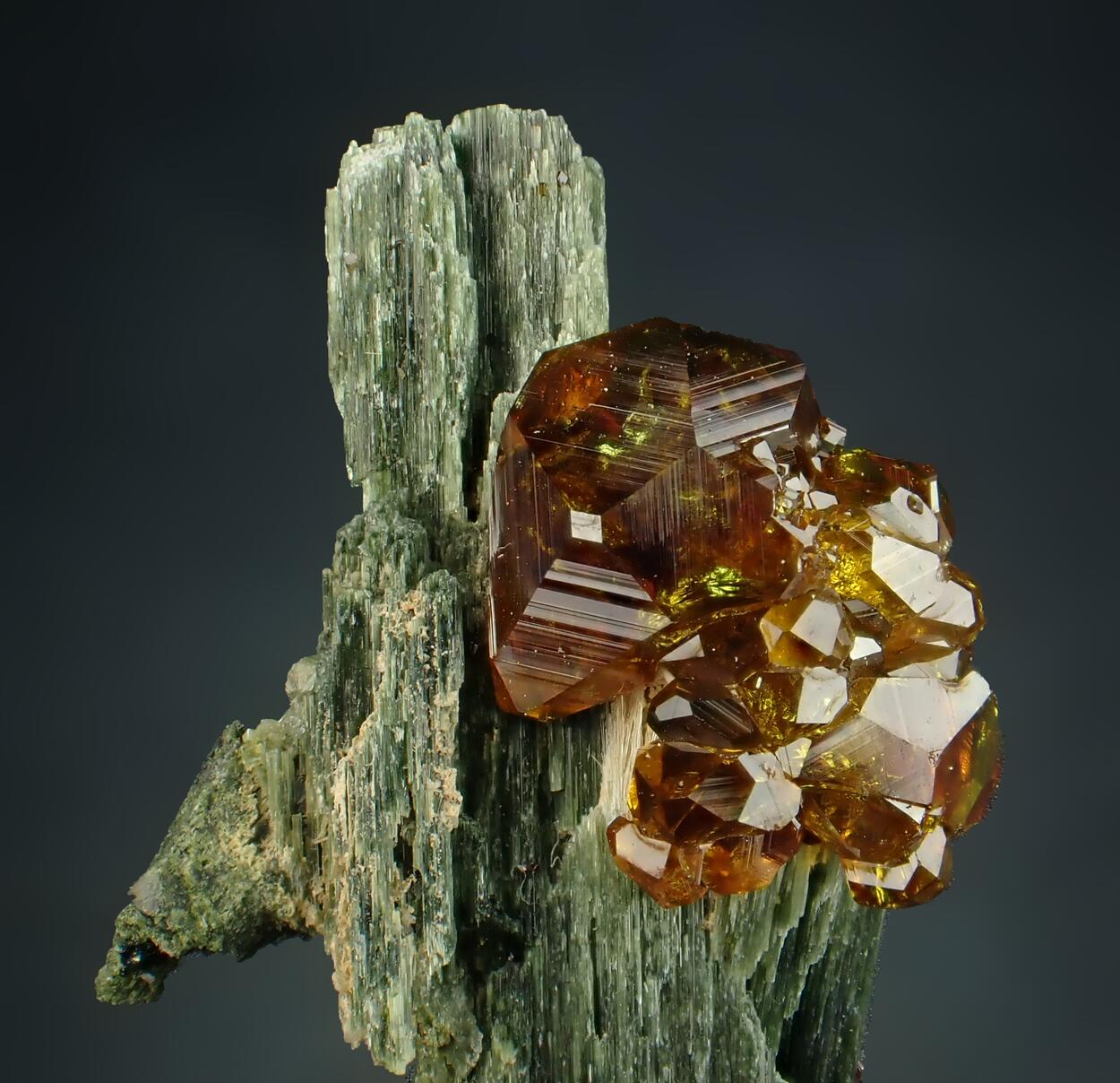 Andradite & Actinolite