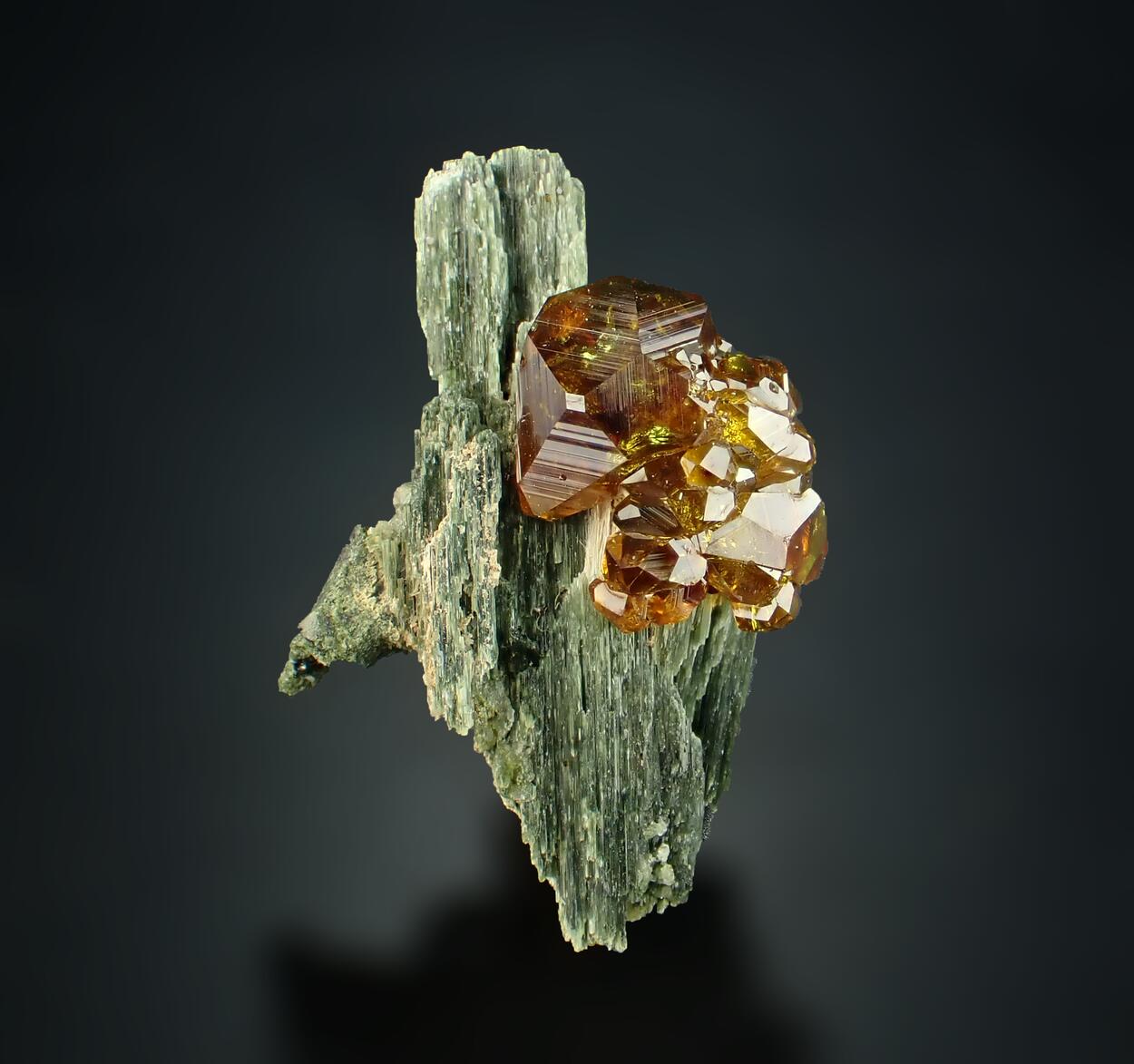 Andradite & Actinolite