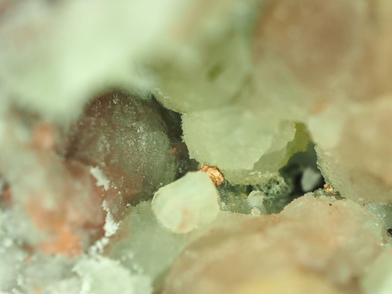 Prehnite & Copper