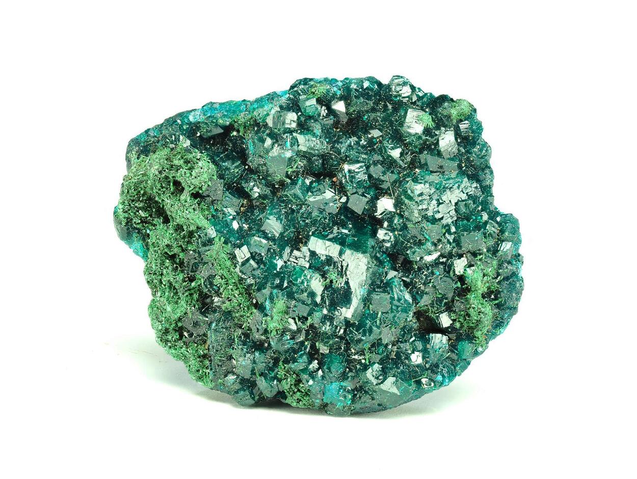 Dioptase & Malachite