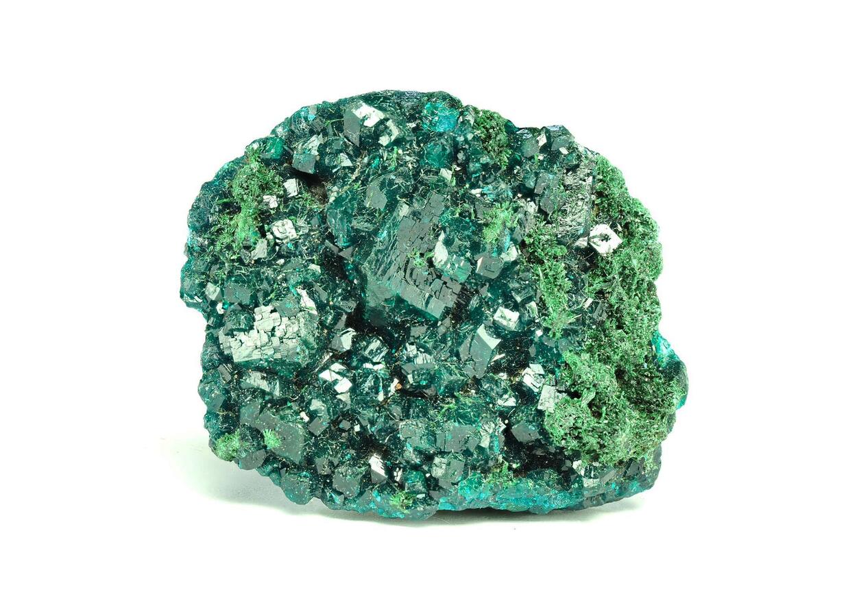 Dioptase & Malachite