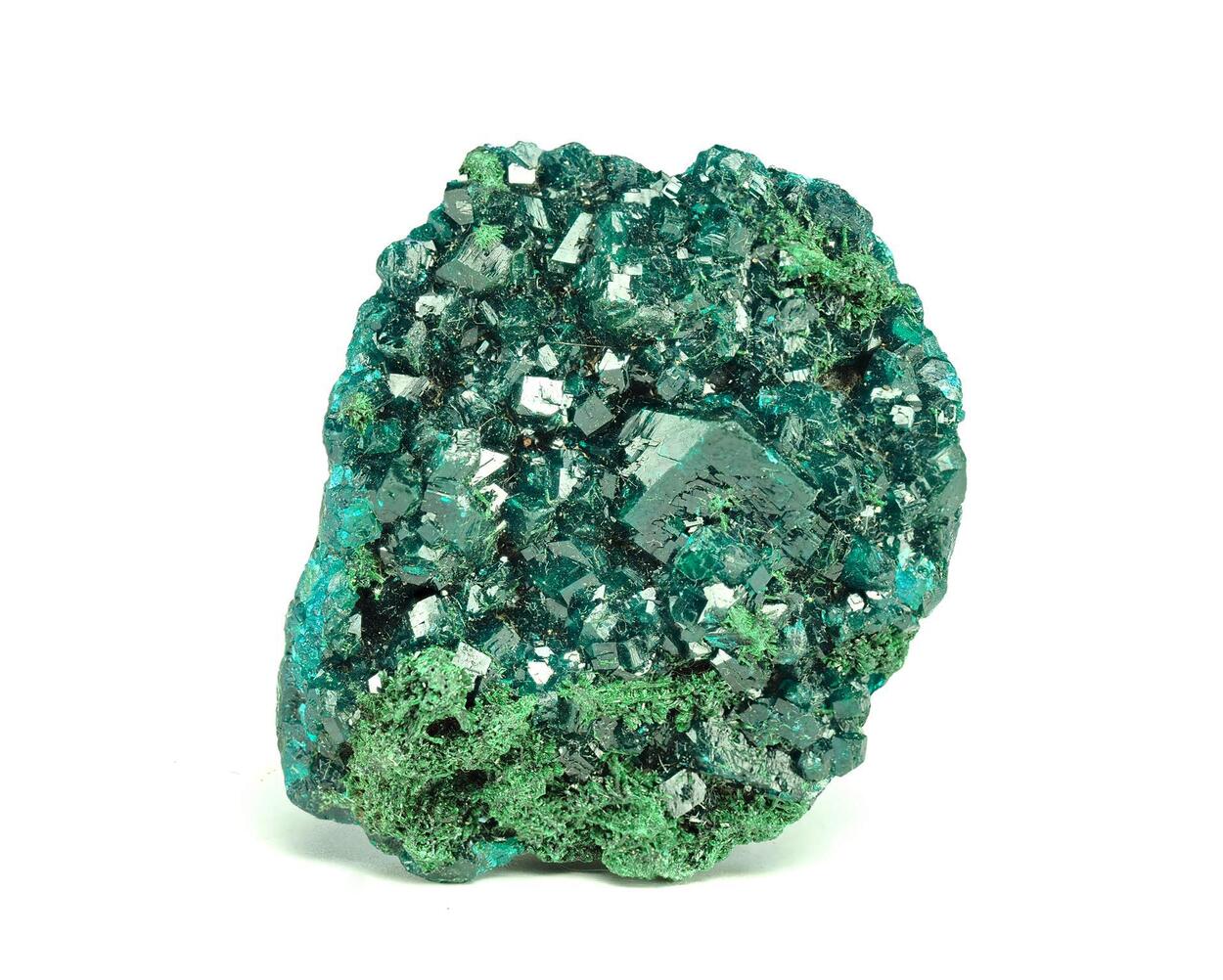 Dioptase & Malachite