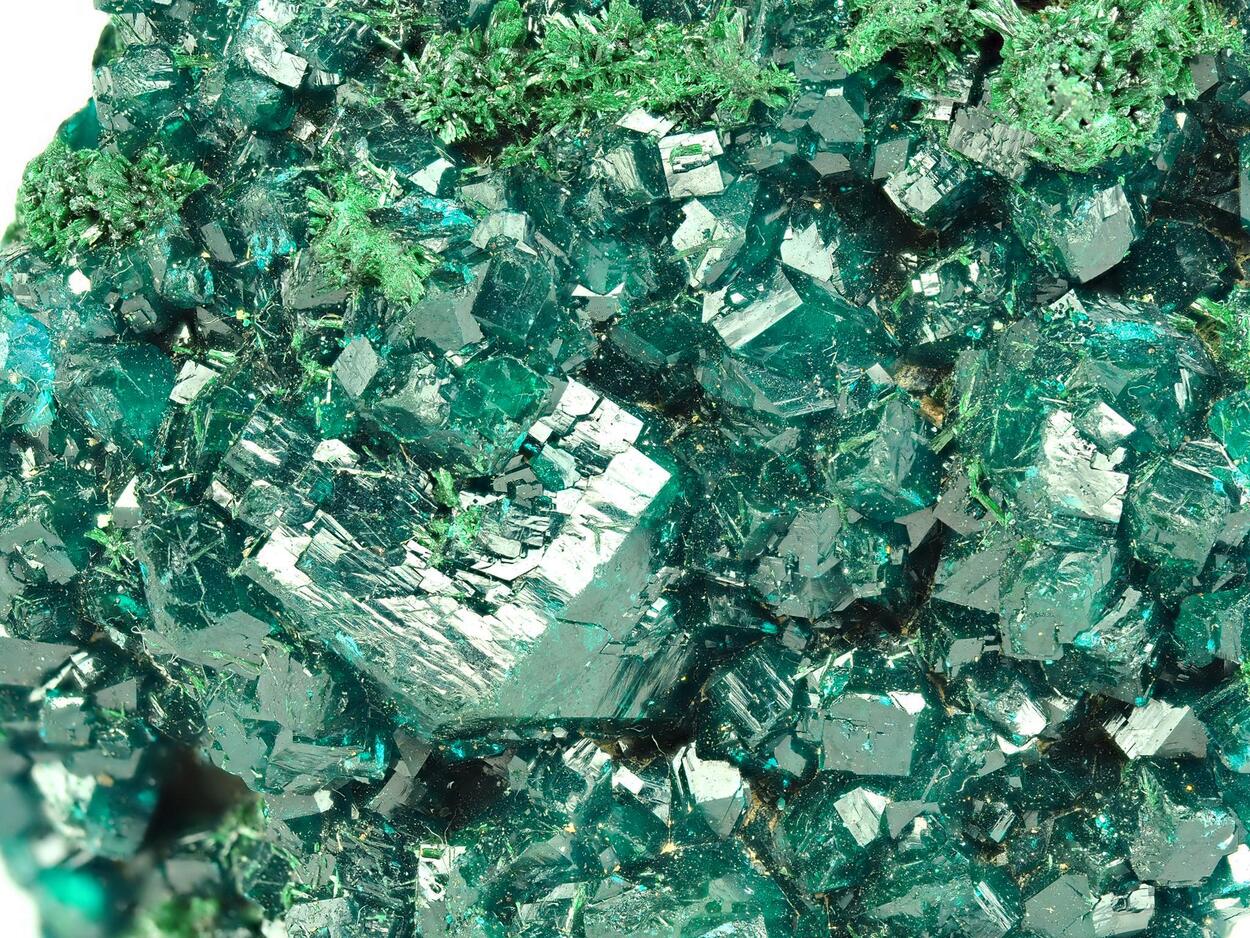 Dioptase & Malachite