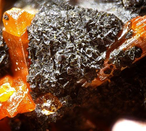 Vauquelinite & Crocoite