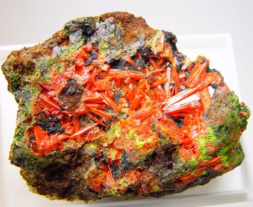 Vauquelinite & Crocoite