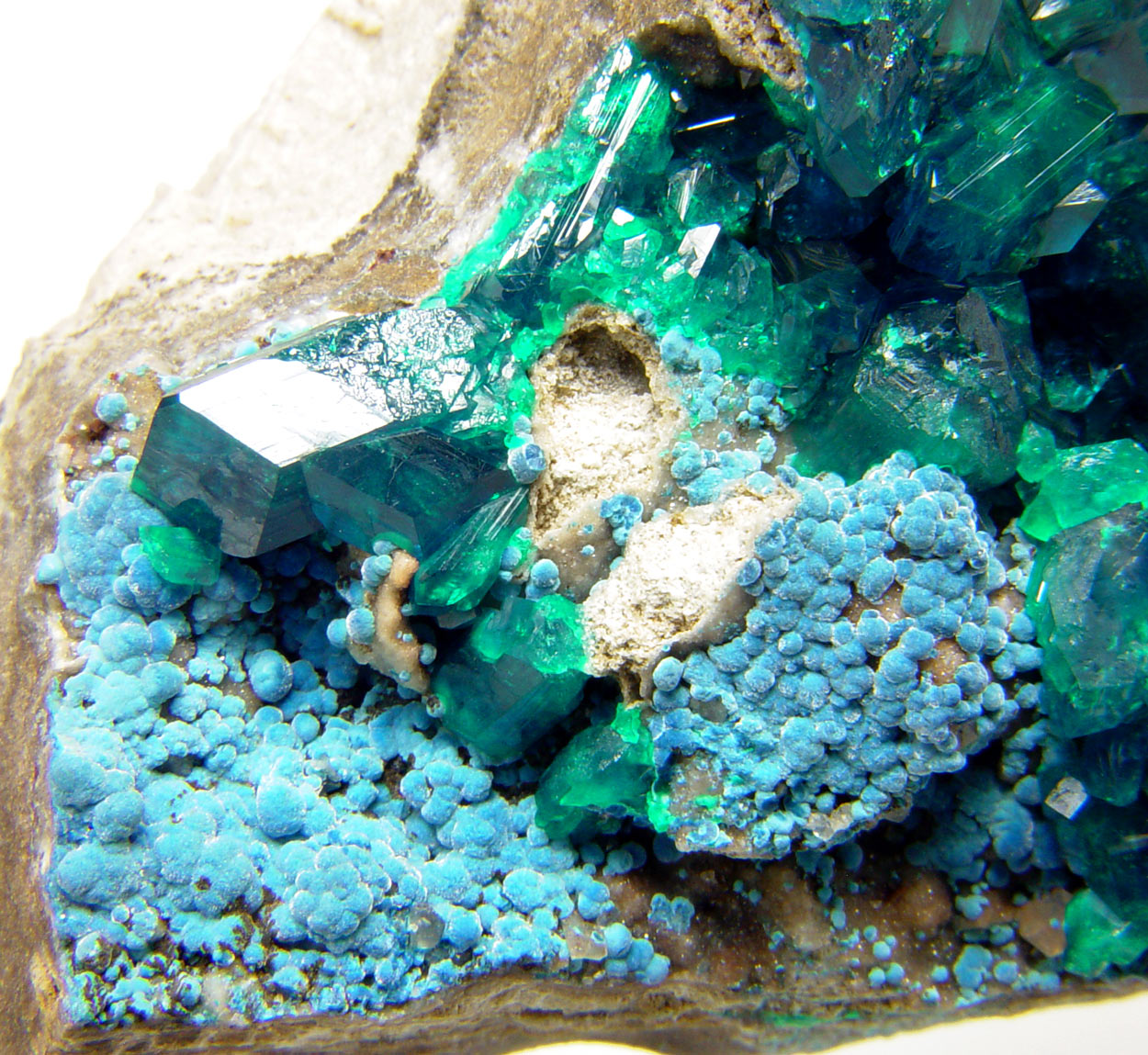 Dioptase & Plancheite