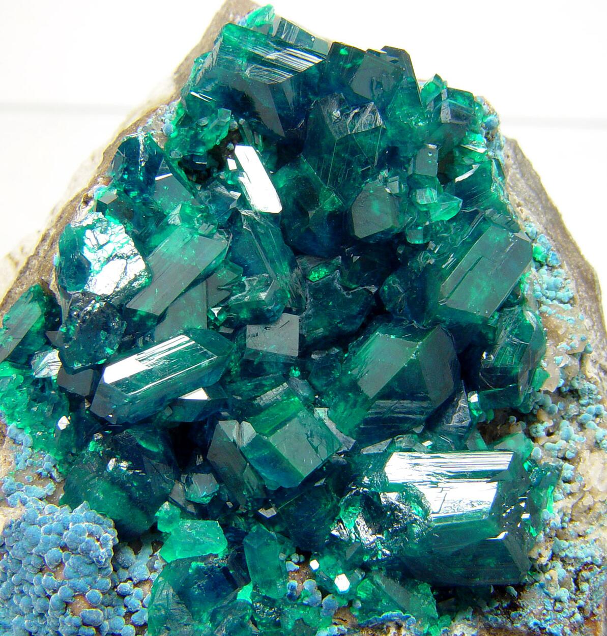 Dioptase & Plancheite