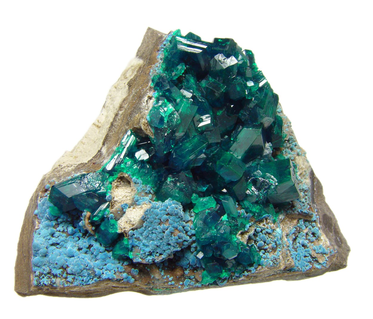 Dioptase & Plancheite