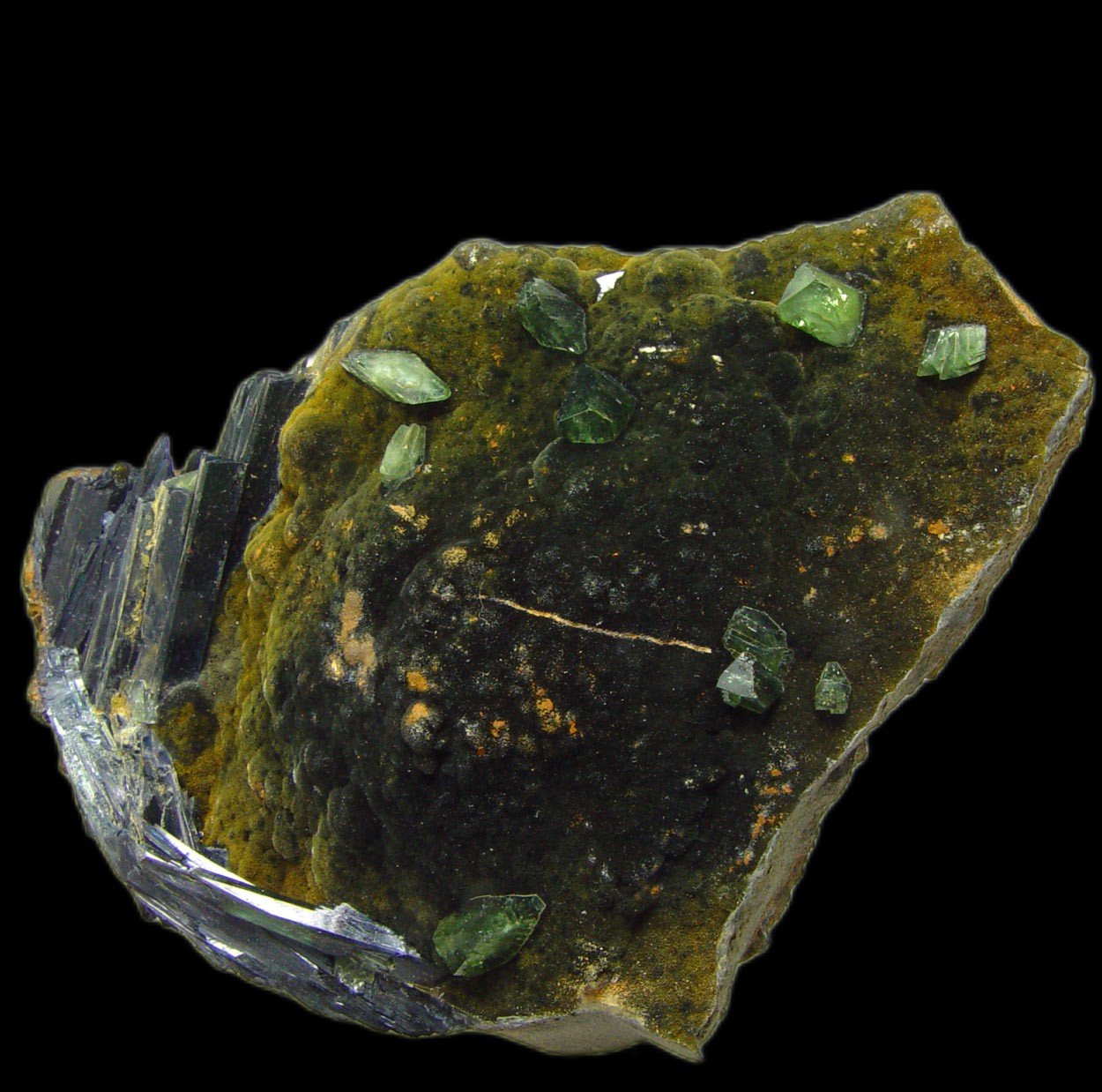 Ludlamite & Vivianite