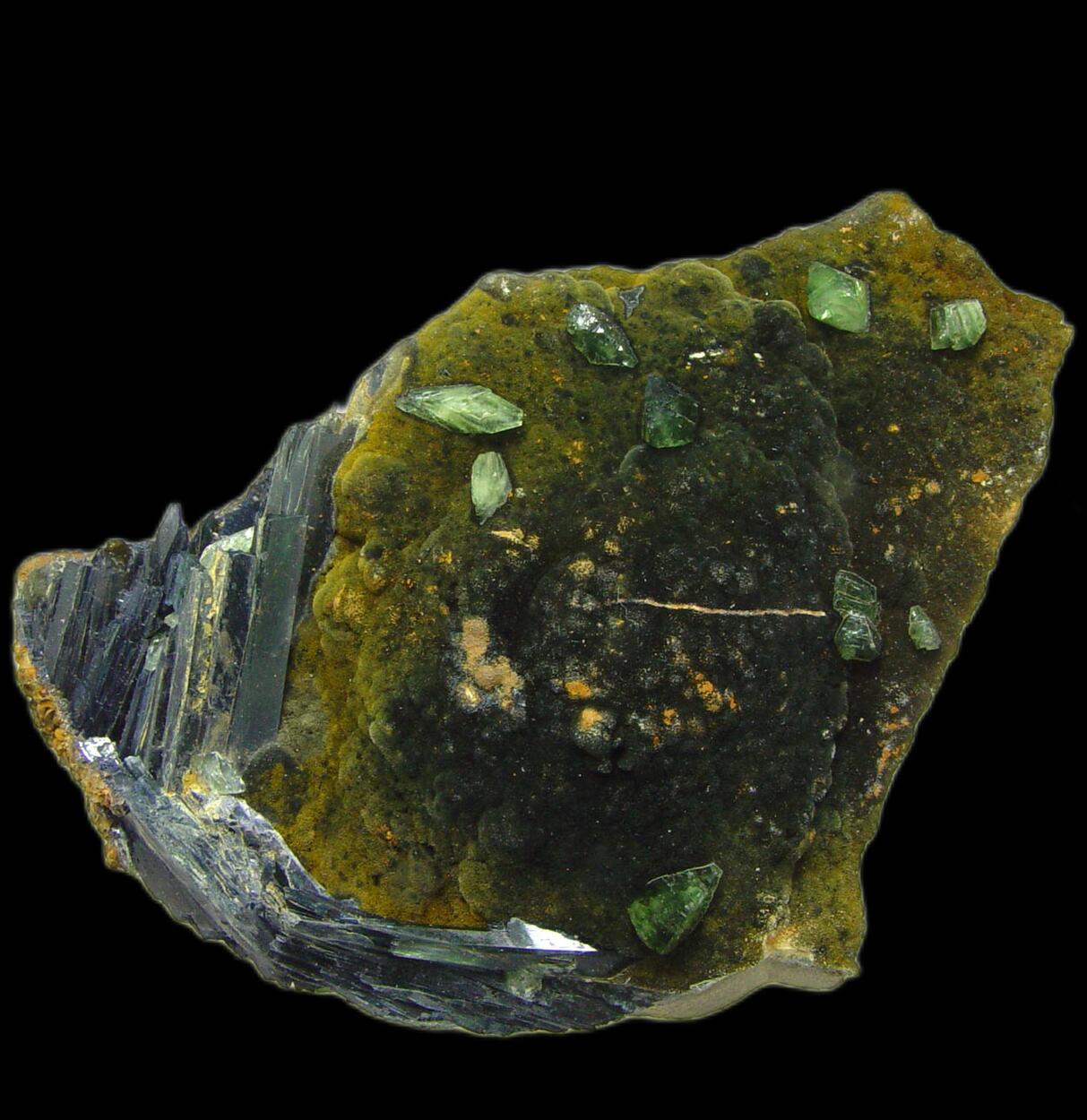 Ludlamite & Vivianite