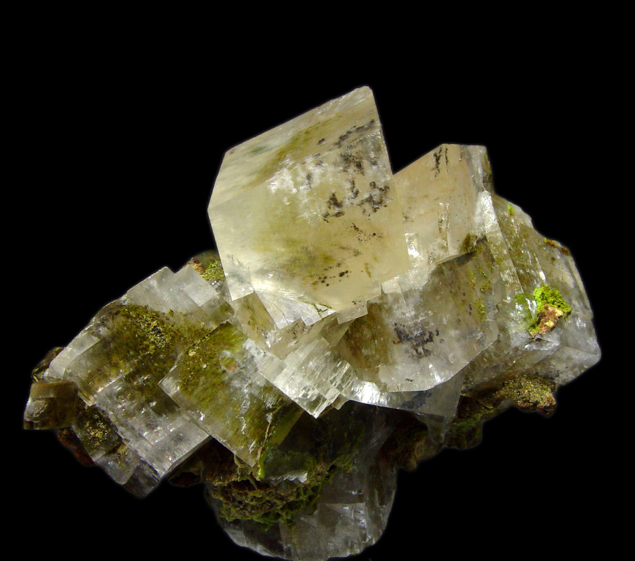 Calcite & Duftite