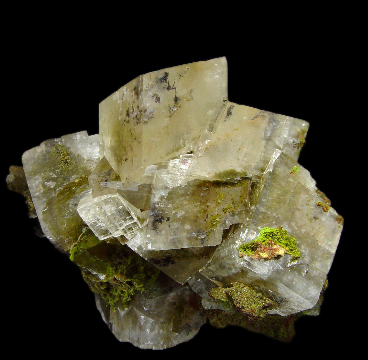 Calcite & Duftite