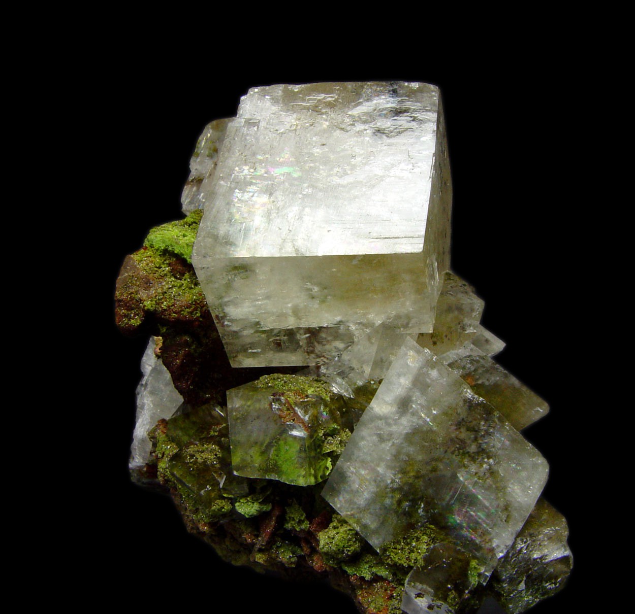 Calcite & Duftite