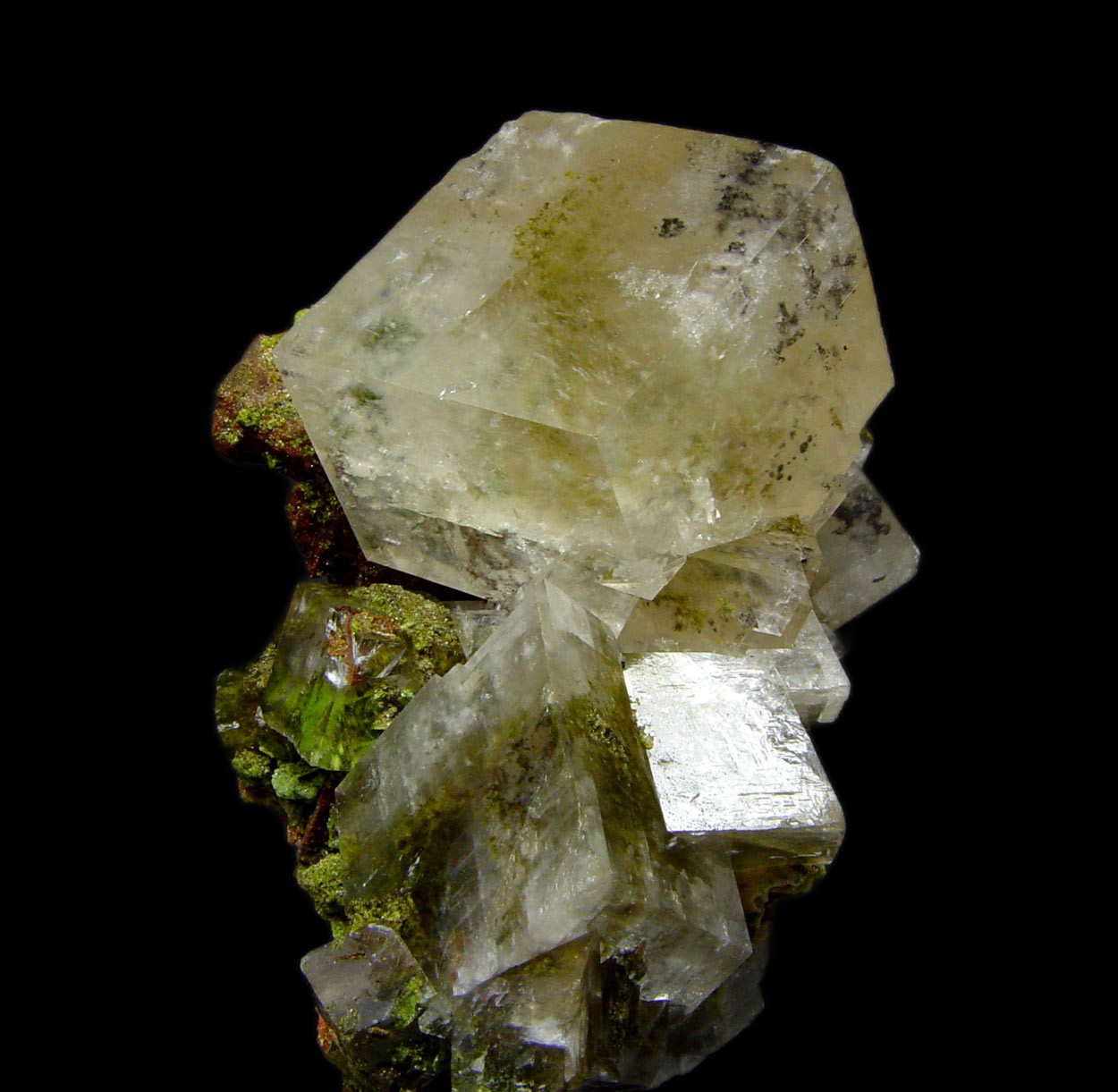 Calcite & Duftite