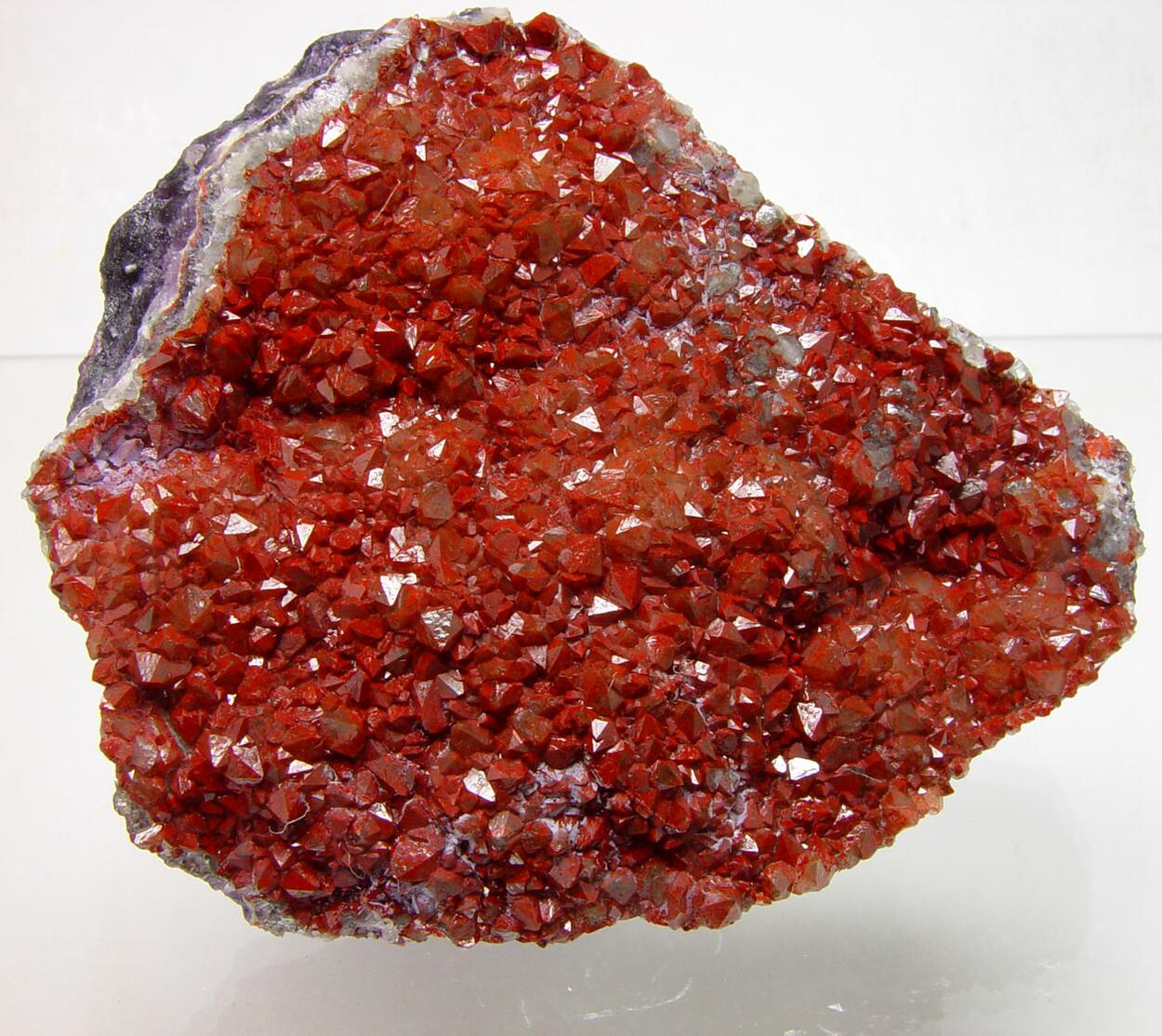 Eisenkiesel On Fluorite