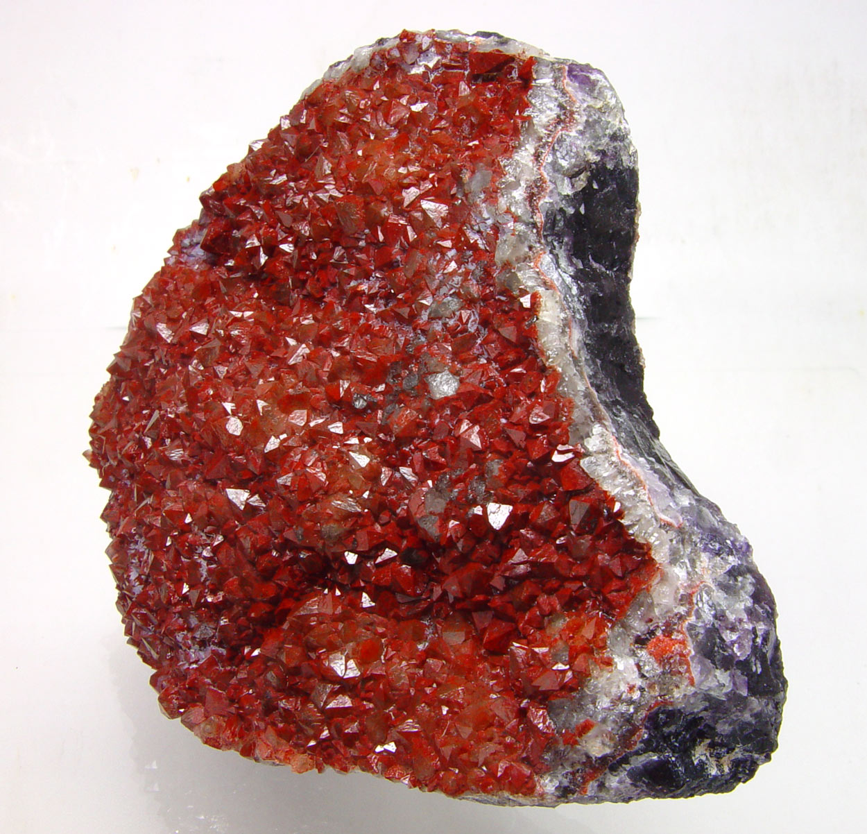 Eisenkiesel On Fluorite