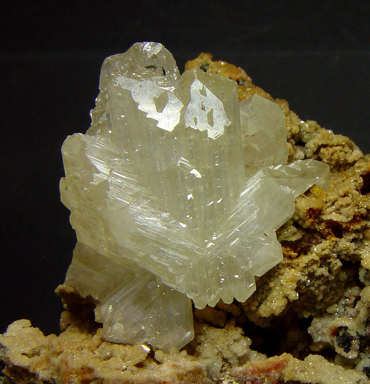 Cerussite On Smithsonite