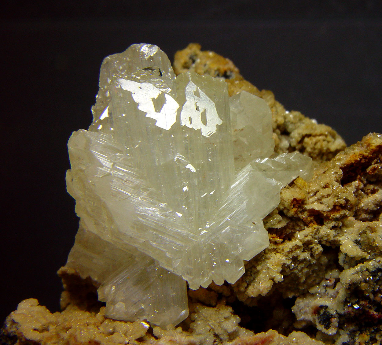 Cerussite On Smithsonite