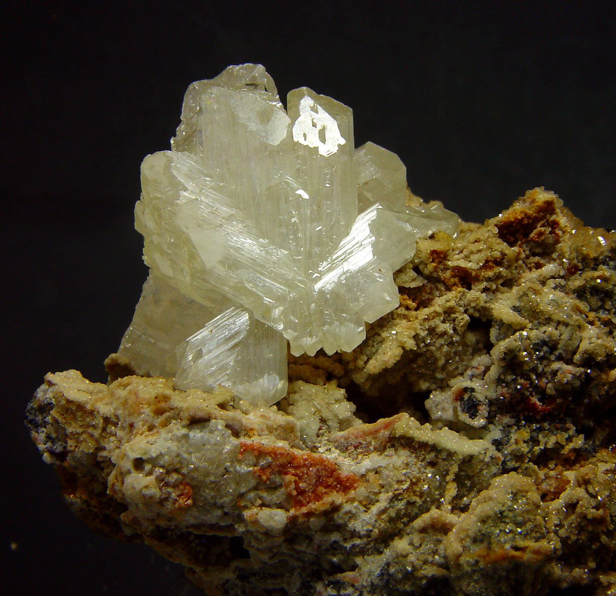 Cerussite On Smithsonite