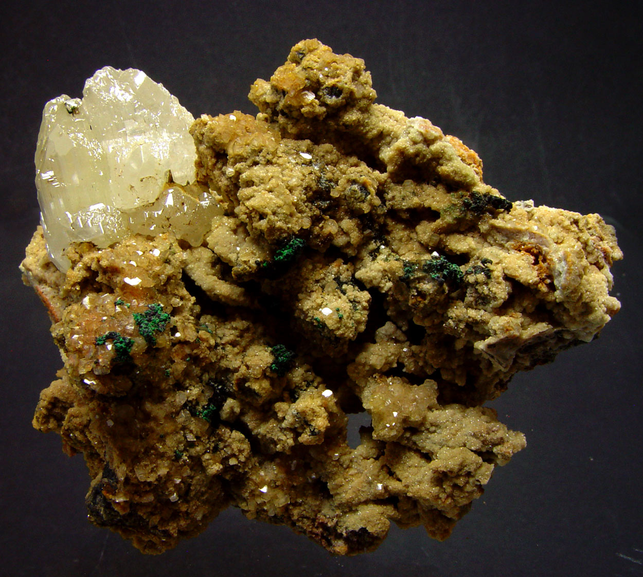 Cerussite On Smithsonite