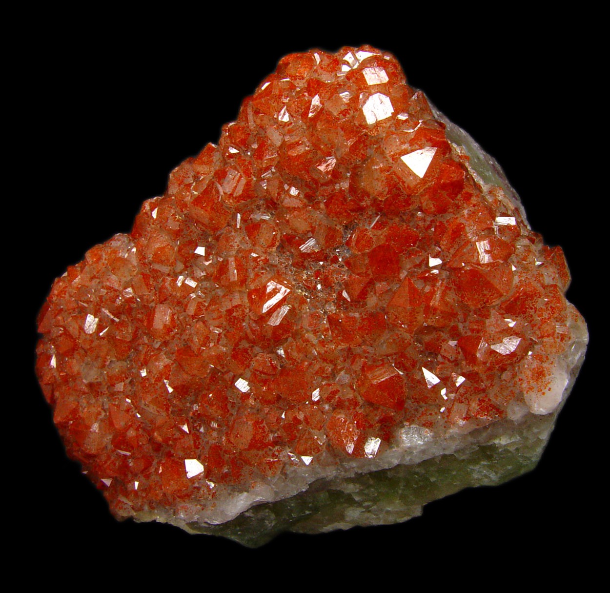 Eisenkiesel On Fluorite