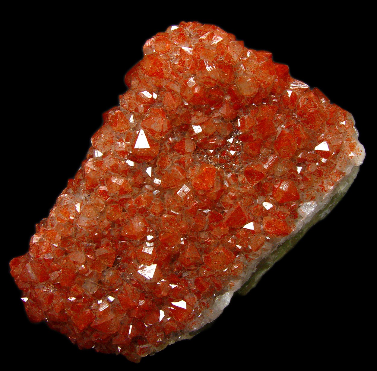 Eisenkiesel On Fluorite