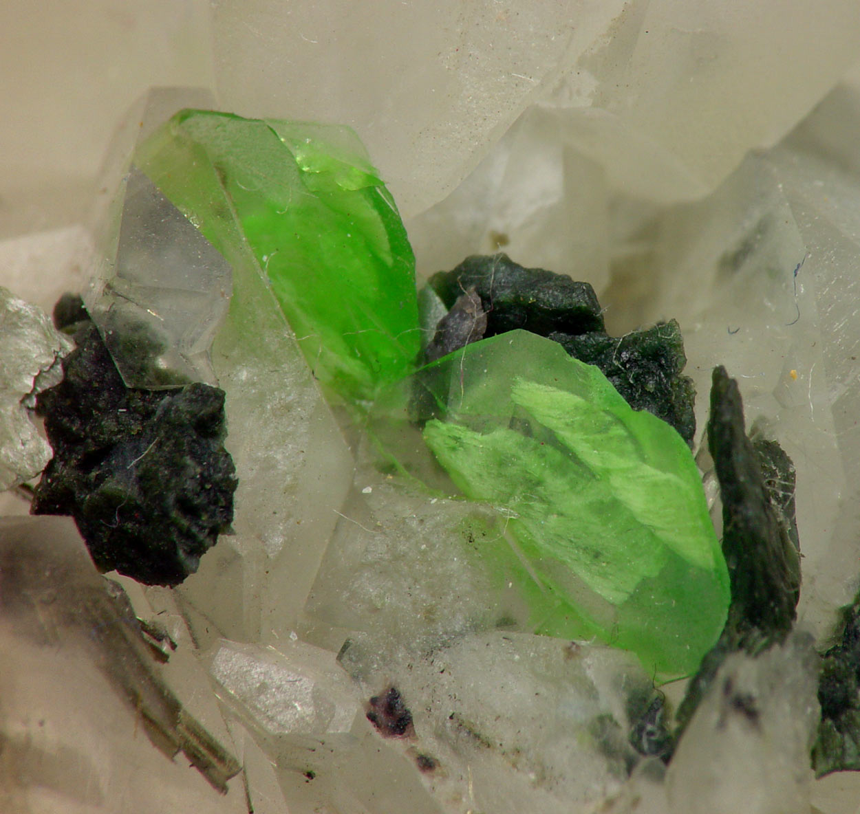 Millerite & Titanite
