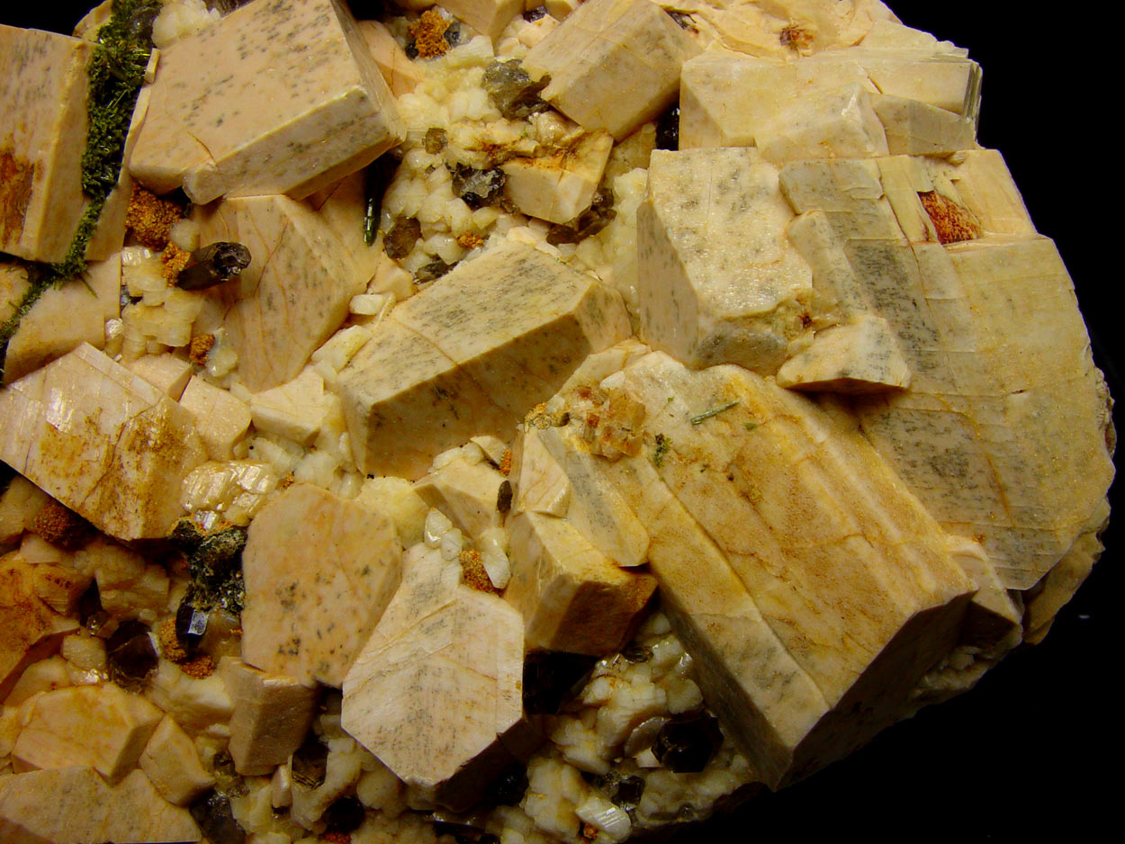 Microcline & Smoky Quartz