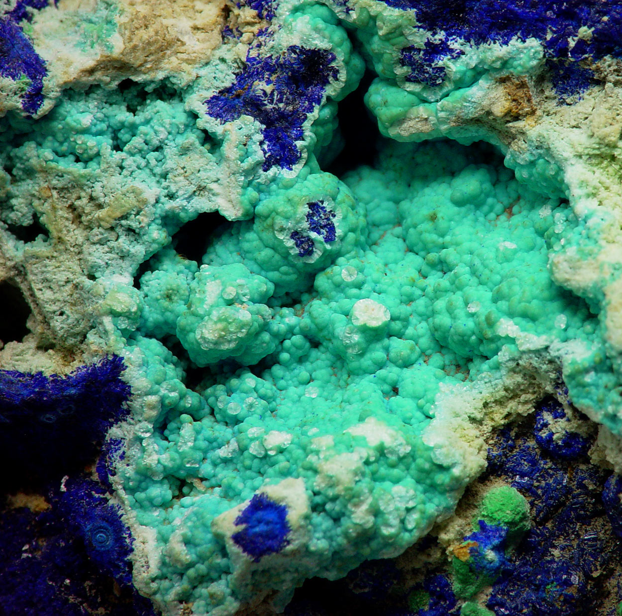 Aurichalcite & Azurite